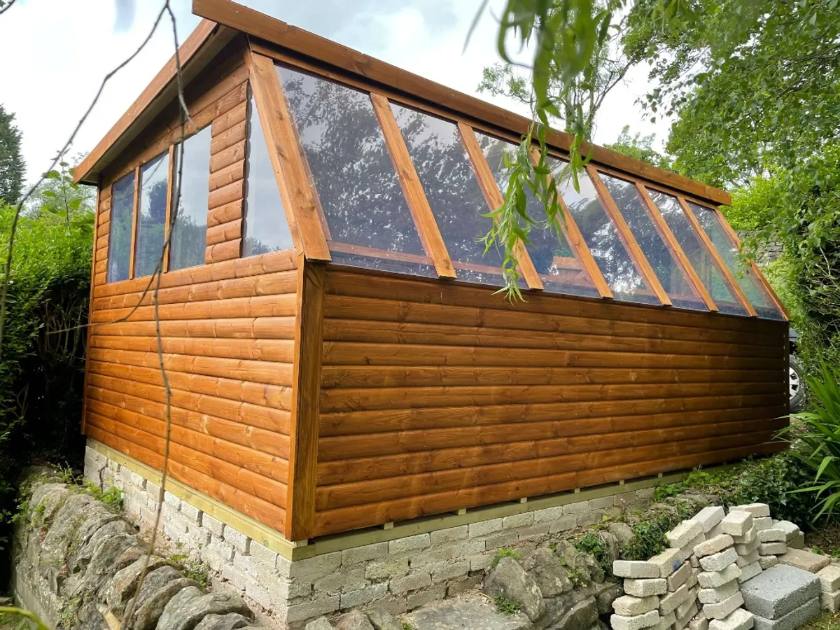 Ambergate, Derbyshire: bespoke timber shed or summer house installation by Ecco Sheds & Lofts