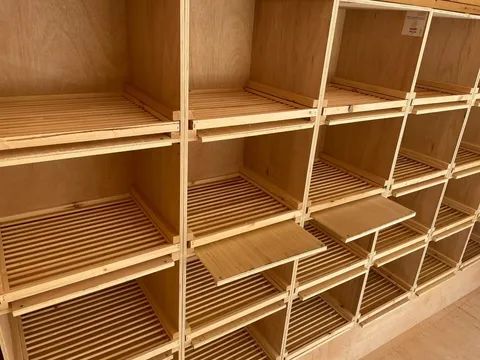 Bespoke nest box units built to custom loft dimensions