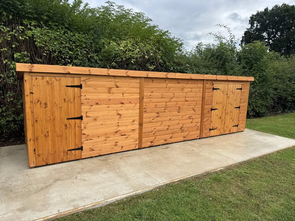 Duffield, Derbyshire: bespoke timber shed or summer house installation by Ecco Sheds & Lofts
