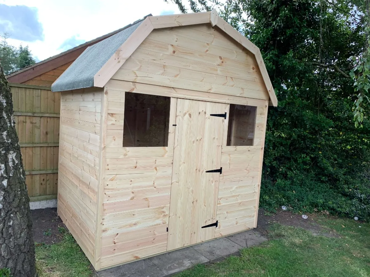 Eastwood, Nottinghamshire: bespoke timber shed or summer house installation by Ecco Sheds & Lofts