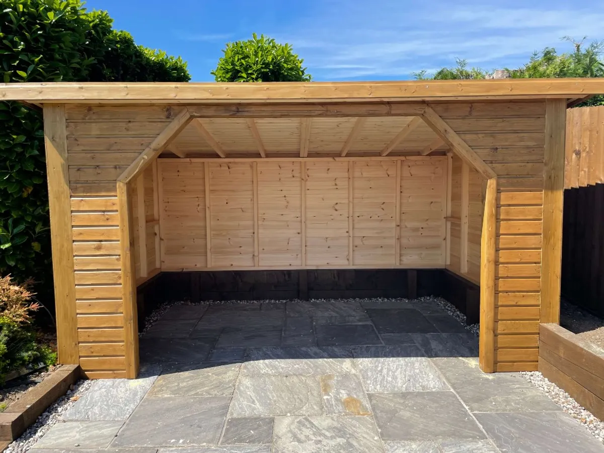 South Normanton, Derbyshire: bespoke timber shed or summer house installation by Ecco Sheds & Lofts