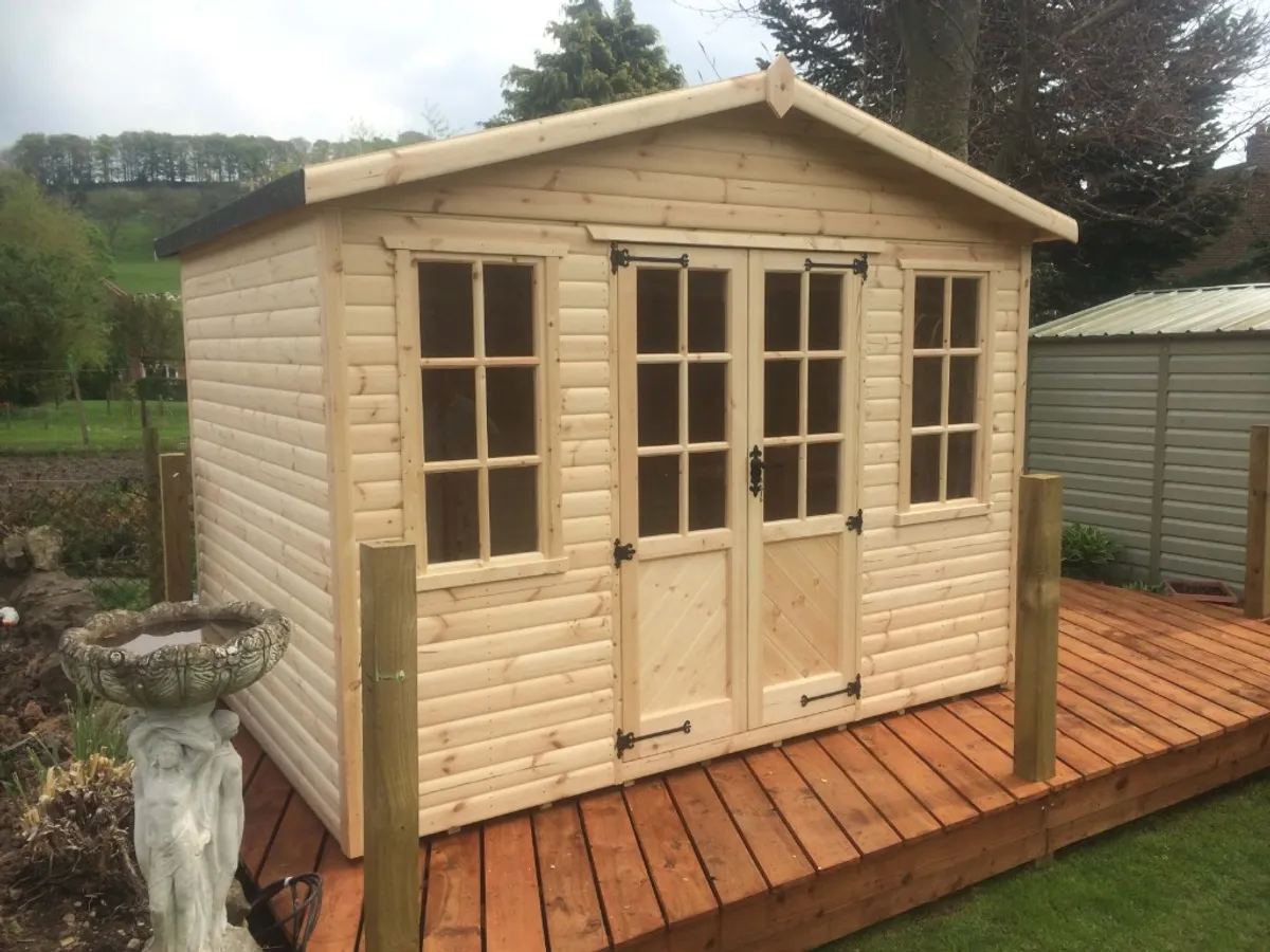 Wirksworth, Derbyshire: bespoke timber shed or summer house installation by Ecco Sheds & Lofts